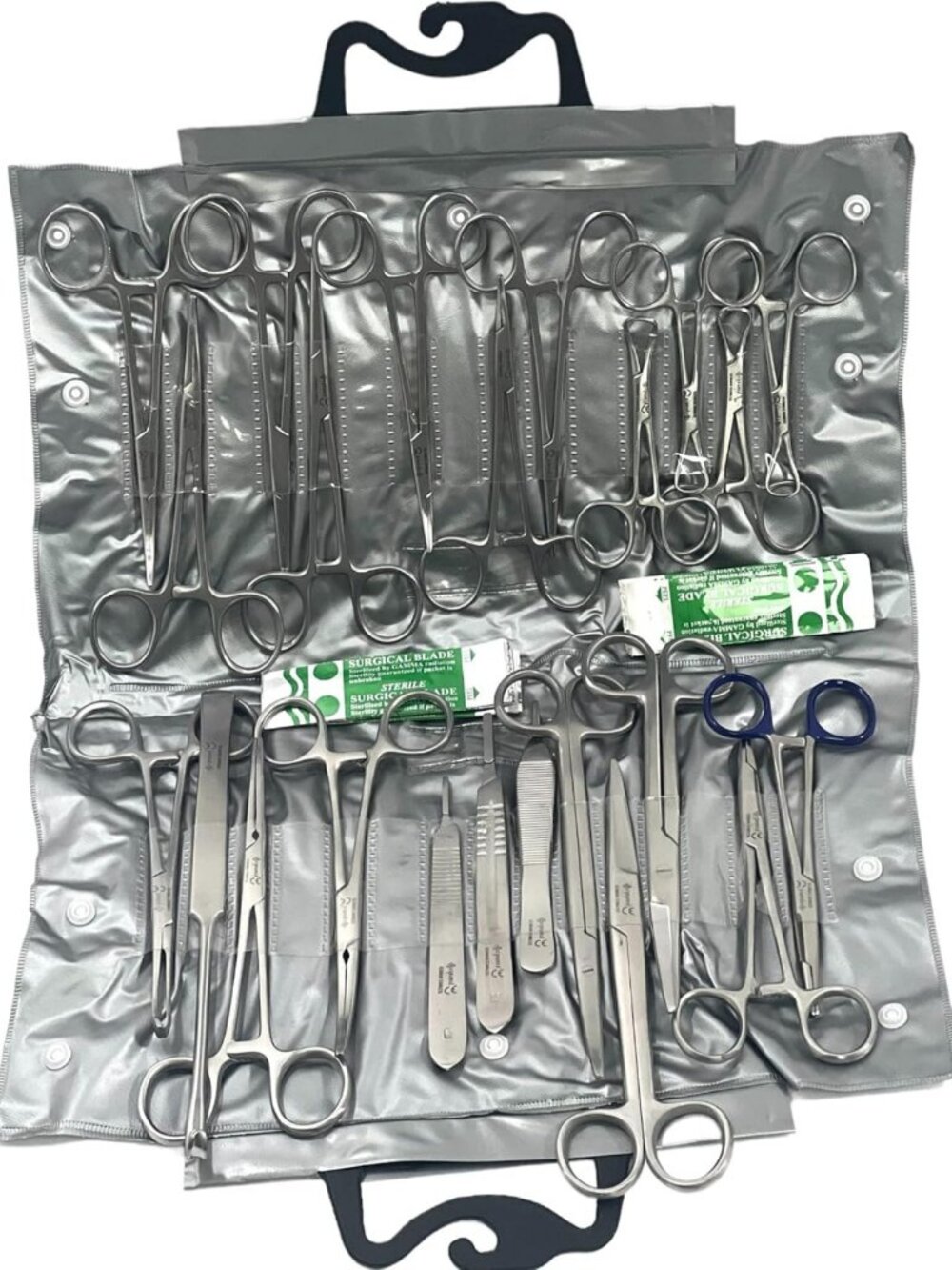 82 PCS Premium German Stainless Steel Veterinary Instruments Set - Forceps